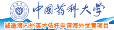 雷电将军祼体插中国药科大学诚邀海内外英才依托申请海外优青项目